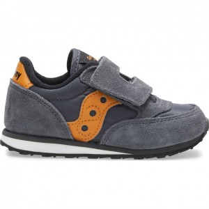 Tenisky Saucony Baby Jazz Hook & Loop Malé Deti Siva | SK-LBQMOET