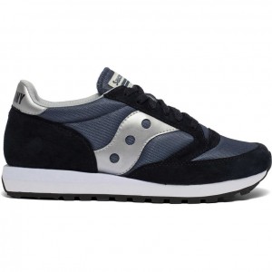 Tenisky Saucony Jazz 81 Panske Námornícka Modrá Strieborne | SK-SRHYKMI