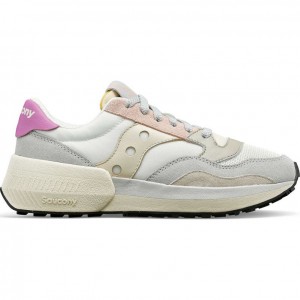 Tenisky Saucony Jazz NXT Damske Biele Siva Ruzove | SK-OFWXDJE