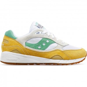 Tenisky Saucony Shadow 6000 Damske Biele Žlté Zelene | SK-WIYNAMS