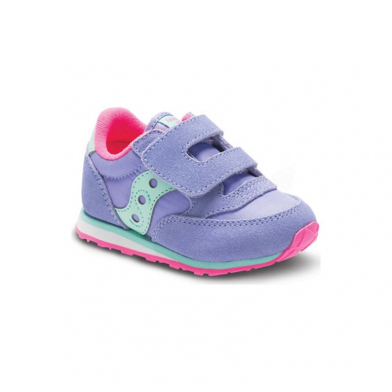 Tenisky Saucony Baby Jazz Hook & Loop Malé Deti Nachový | SK-WPKZAEX