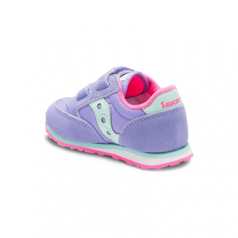 Tenisky Saucony Baby Jazz Hook & Loop Malé Deti Nachový | SK-WPKZAEX