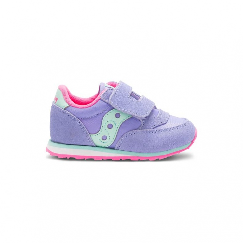 Tenisky Saucony Baby Jazz Hook & Loop Malé Deti Nachový | SK-WPKZAEX