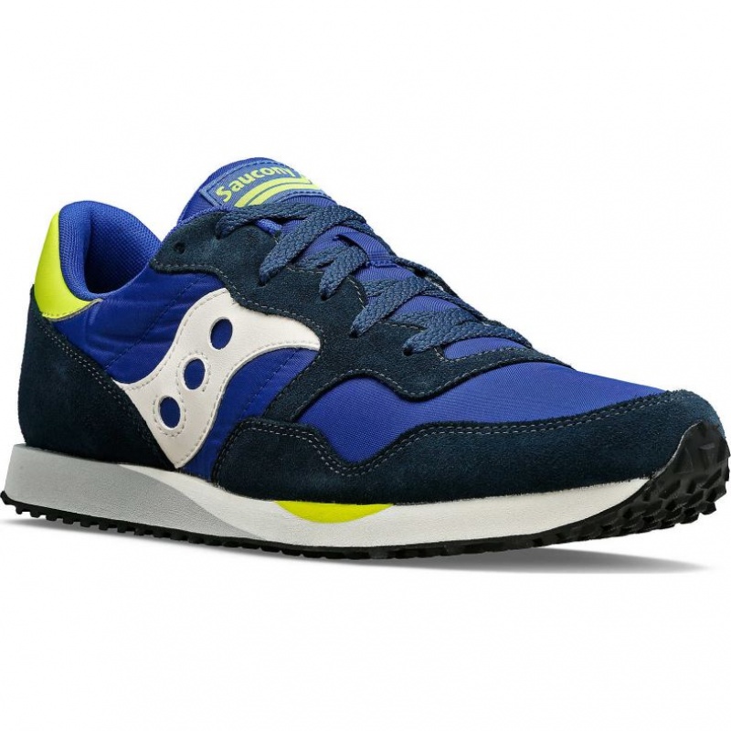 Tenisky Saucony DXN Panske Modre Biele Svetlo Zelene | SK-COXQDNM