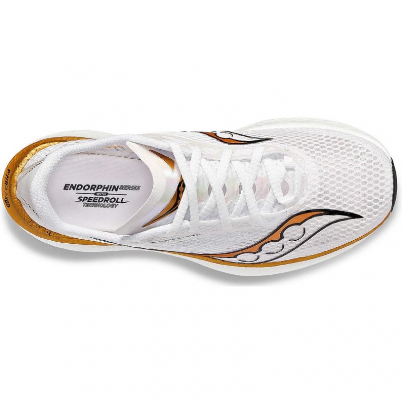 Tenisky Saucony Endorphin Pro 3 Panske Biele | SK-QEWDYXG