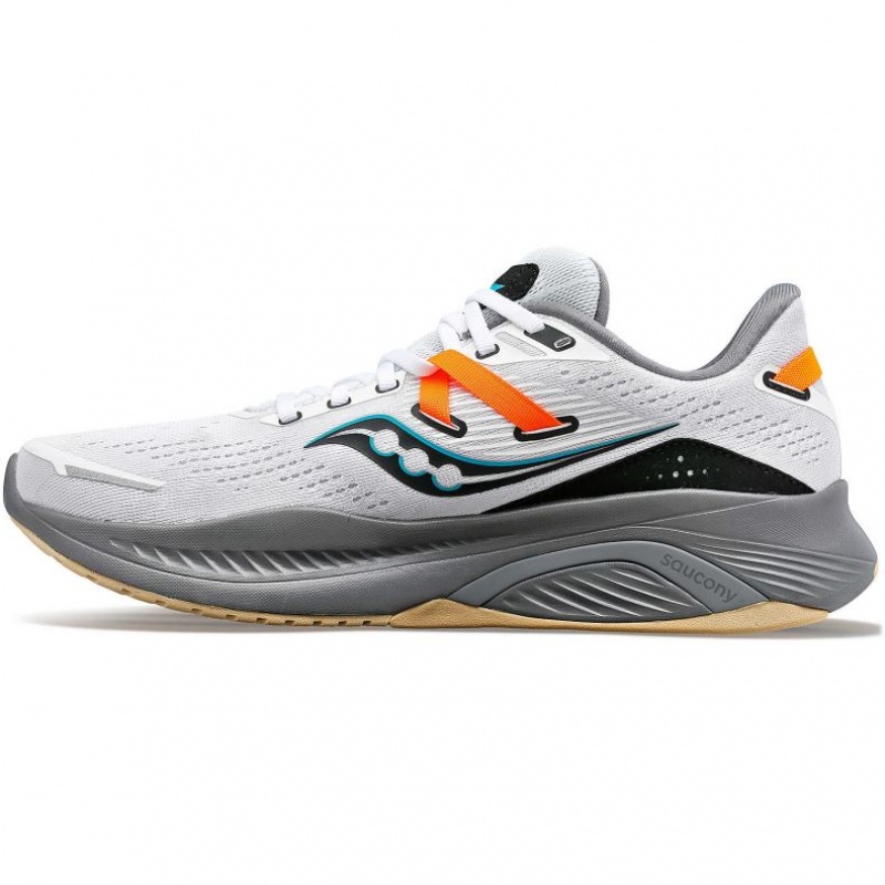 Tenisky Saucony Guide 16 Panske Biele | SK-LEWUBNY