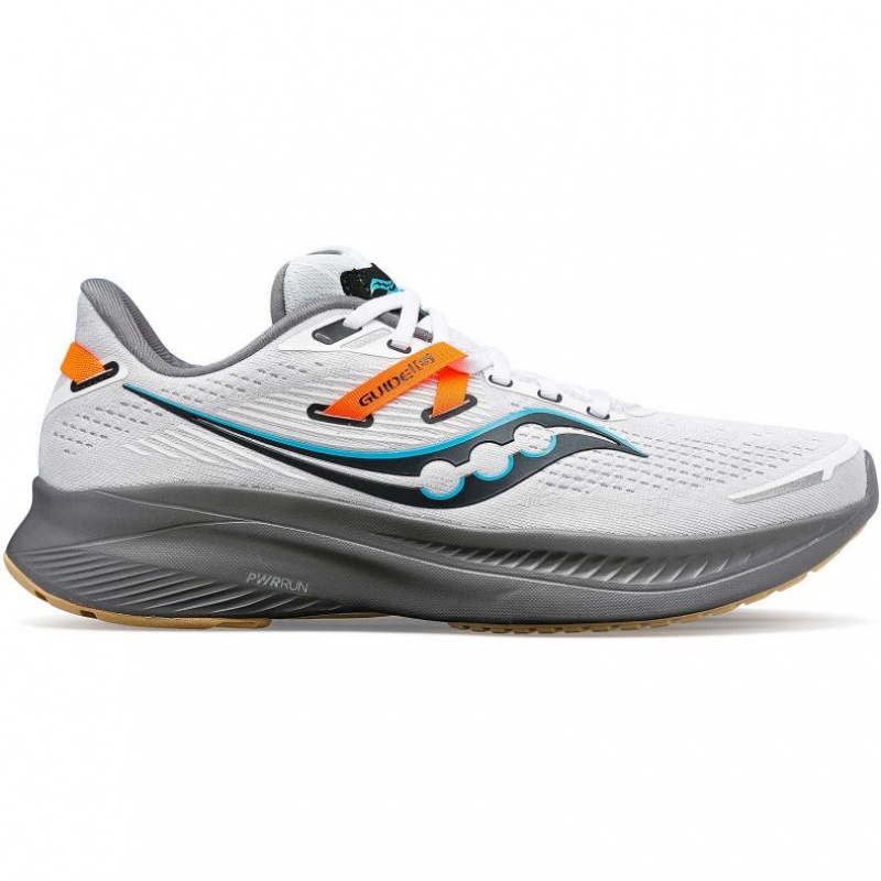 Tenisky Saucony Guide 16 Panske Biele | SK-LEWUBNY