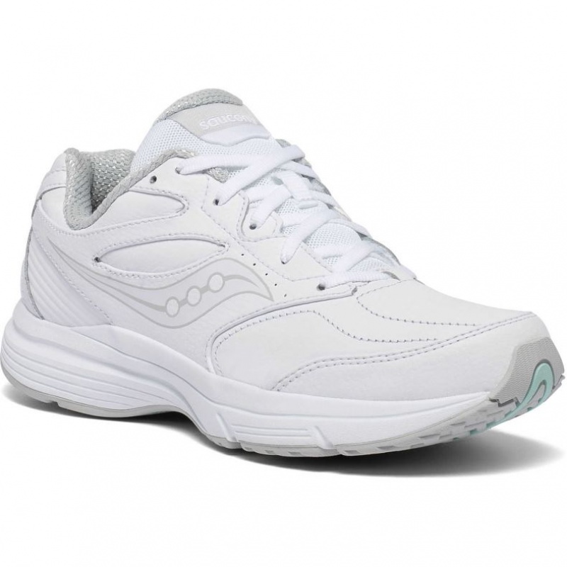 Tenisky Saucony Integrity Walker 3 Wide Damske Biele | SK-KVZXLDH