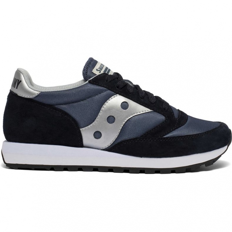 Tenisky Saucony Jazz 81 Panske Námornícka Modrá Strieborne | SK-SRHYKMI