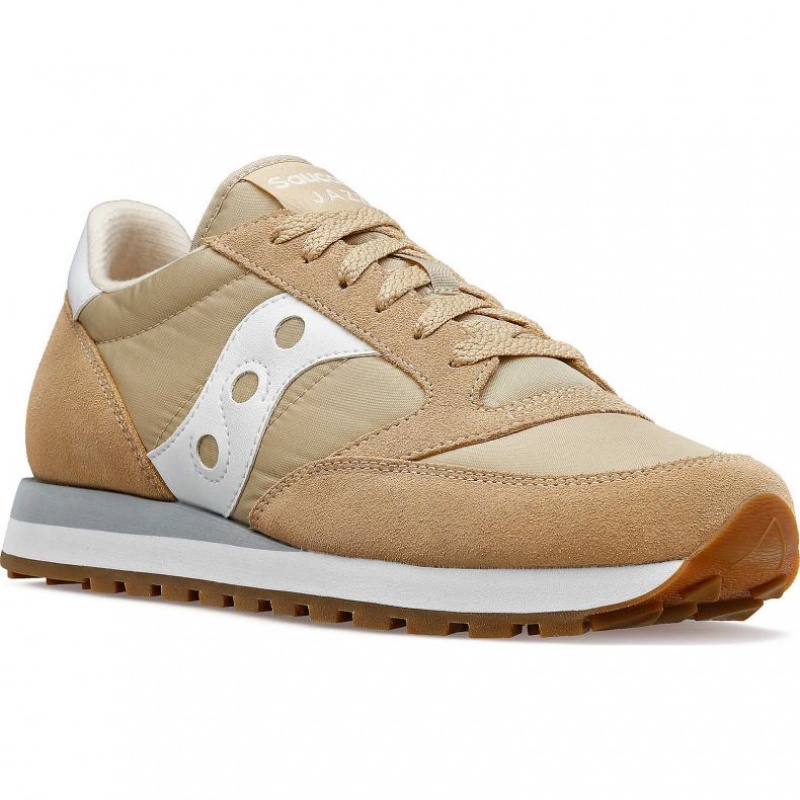 Tenisky Saucony Jazz Original Panske Béžové | SK-GSCYFZL