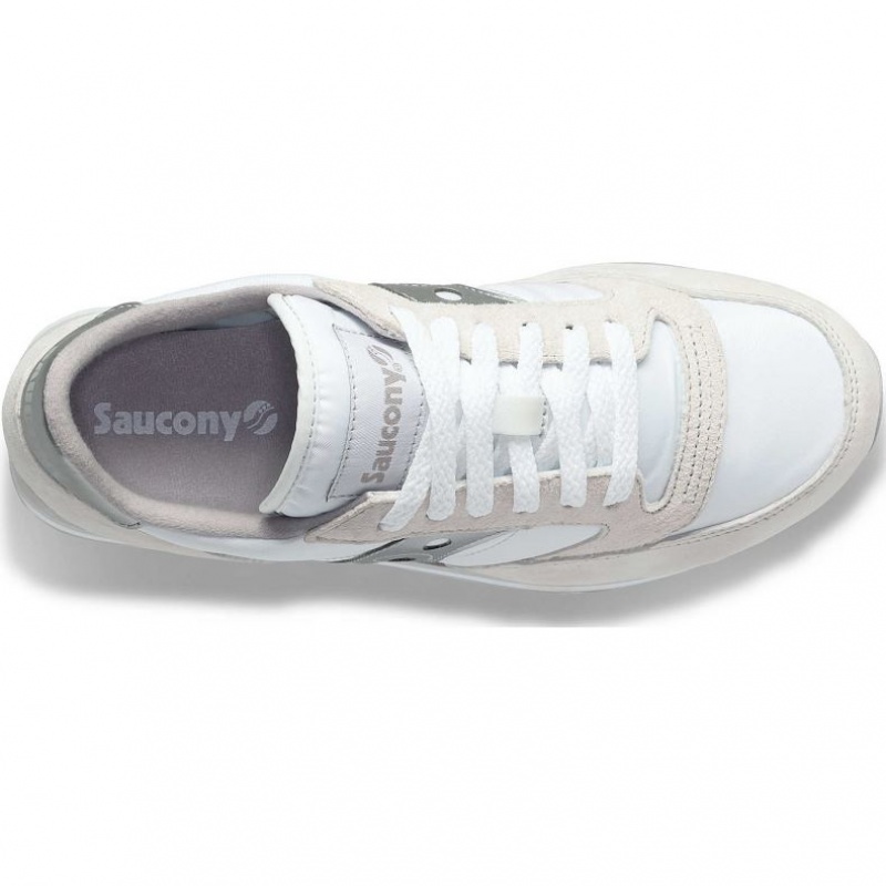 Tenisky Saucony Jazz Triple Damske Biele Strieborne | SK-XBZENCY