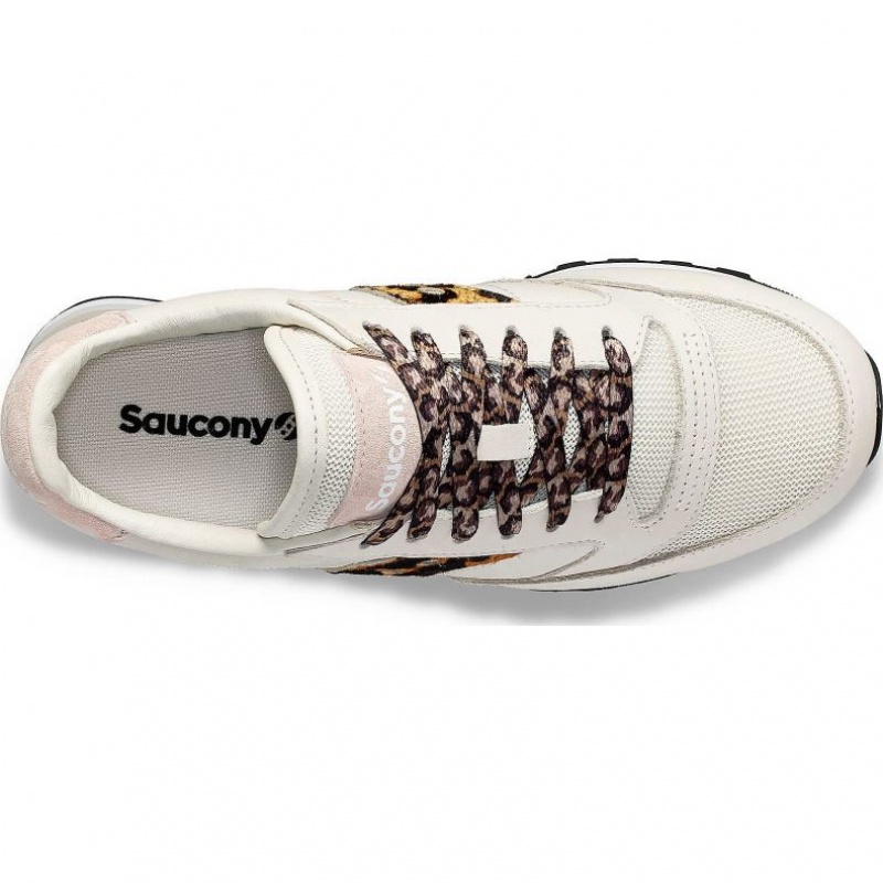 Tenisky Saucony Jazz Triple Damske Biele Leopardie | SK-WVICDSL