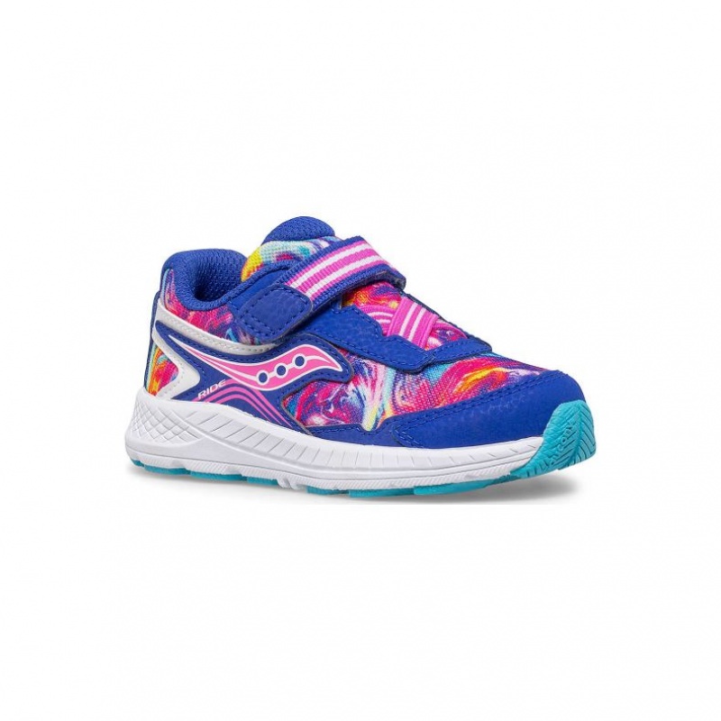 Tenisky Saucony Ride 10 Jr. Malé Deti Modre | SK-VQGCNIZ