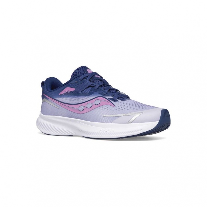 Tenisky Saucony Ride 15 Veľké Deti Nachový Indigo | SK-AJOVDMQ