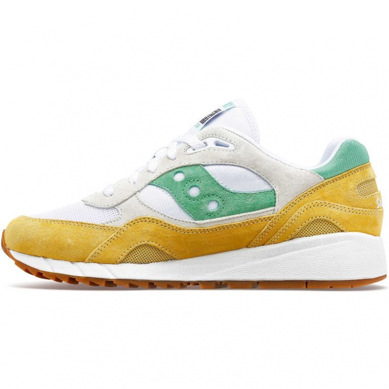 Tenisky Saucony Shadow 6000 Damske Biele Žlté Zelene | SK-WIYNAMS