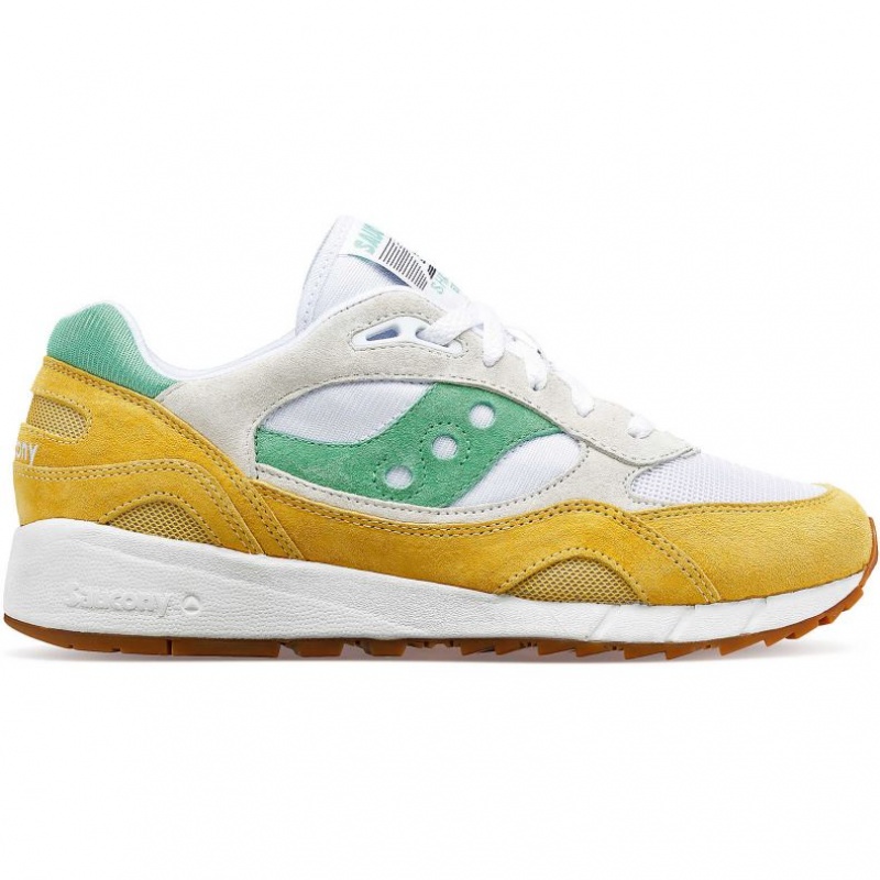 Tenisky Saucony Shadow 6000 Panske Biele Žlté Zelene | SK-WMEUOSD