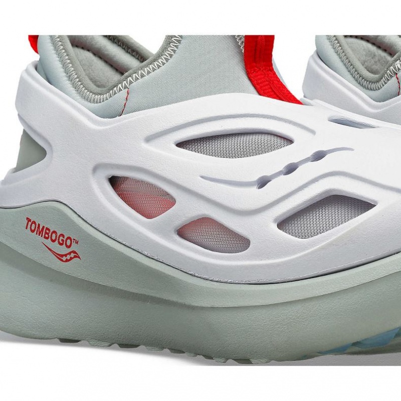 Tenisky Saucony TOMBOGO™ x Butterfly Panske Biele Mätové | SK-HDORMVK