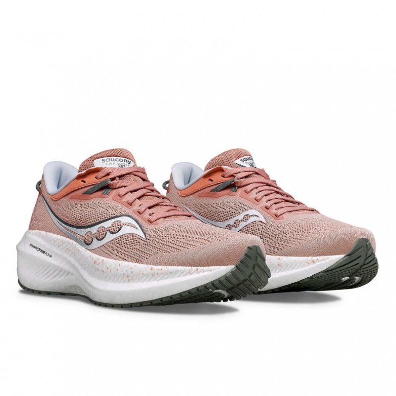 Tenisky Saucony Triumph 21 Damske Koralove | SK-OGMYEKC